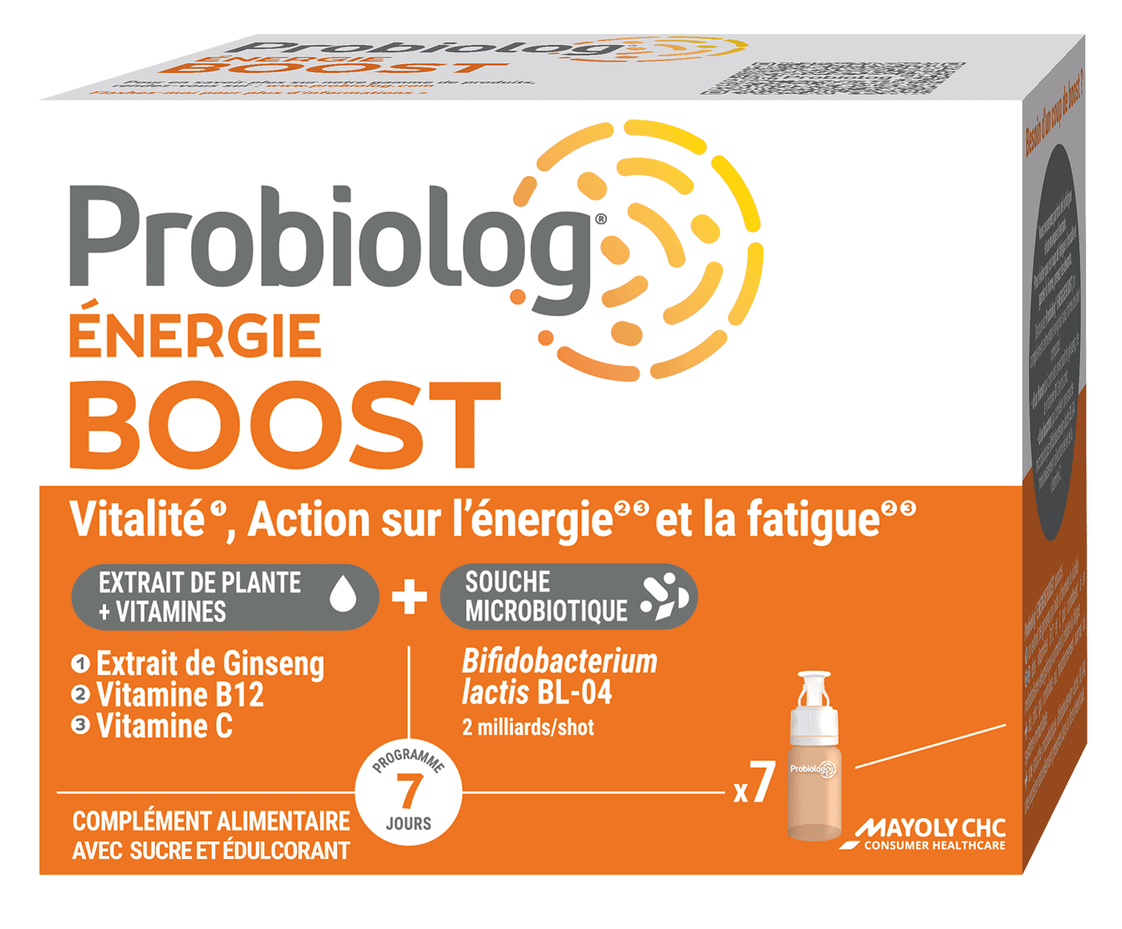 Packaging Probiolog ENERGIE BOOST 7 shots